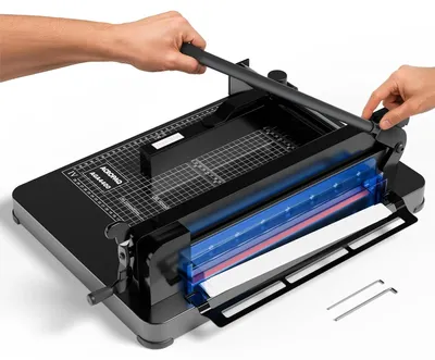 Produktbild von Professionelle A4 Papierschneidemaschine mit Stahlbasis