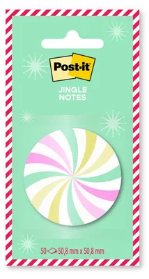 Produktbild von Post-it® Notes Jingle Selbstklebende Weihnachts‑Notizzettel Set mit 4 Blöcken