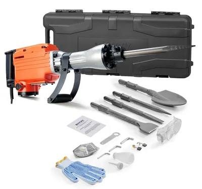 Immagine prodotto di Sloophammer - Martello demolitore - Affilatrice per martelli - Trapano avvitatore a percussione - Martello elettrico - Potenza: 2200 Watt