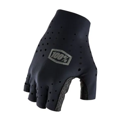 Produktbild von 100% Sling Short Finger Gloves S black - ultraleichte, atmungsaktive Bike-Han....