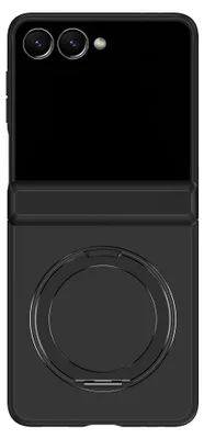 Imagen del producto de Funda trasera para Samsung Galaxy Z Flip 8 con tecnología MagSafe y soporte de anillo, color
