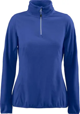 Produktbild von Damen Microfleece Pullover Railwalk mit Stehkragen und Reißverschluss, Rot