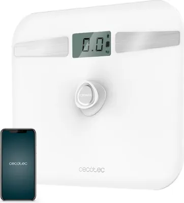 Produktbild von Cecotec Badezimmerwaage mit App Surface Precision EcoPower 10200 Smart Healthy White
