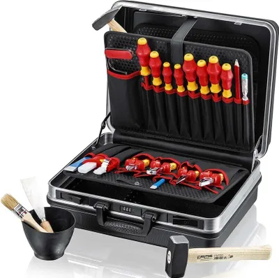 Produktbild von Montagekoffer Elektro-Installation 00 21 05 HLS Knipex 002105HLS