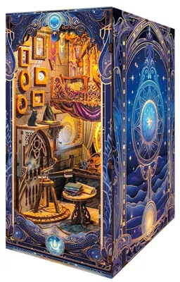Obrázek produktu pro Tarot Star Map – Joincon DIY Book Nook miniaturní domeček 3D puzzle s LED osvětlením