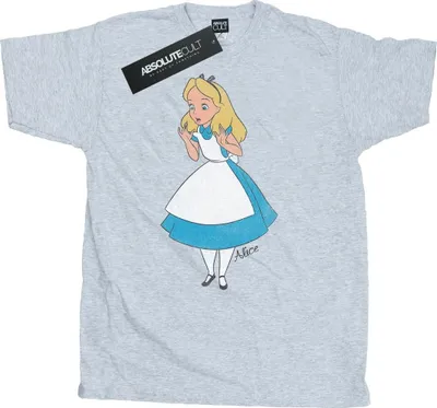 Produktbild von Disney - "Alice in Wonderland" T-Shirt für Herren BI9986 (3XL) (Grau)
