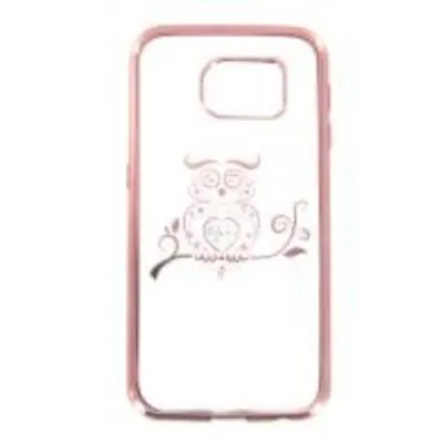 Produktbild von TPU Handyhülle für Samsung Galaxy S6 Roségold Eule Case