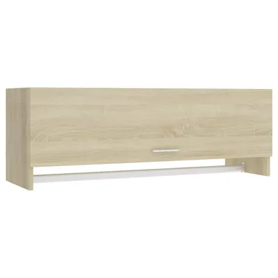 Produktbild von vidaXL Kleiderschrank Sonoma-Eiche 100x32,5x35 cm Holzwerkstoff