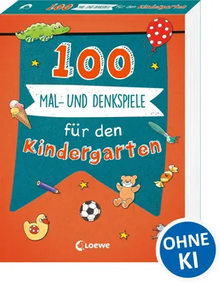Image de 100 Mal- und Denkspiele für den Kindergarten