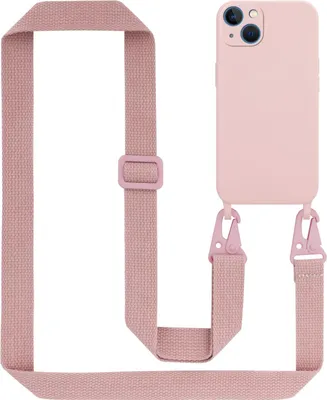 Obrázek produktu pro Cadorabo Ochranné pouzdro pro Apple iPhone 13 Case in Pink Řetězové pouzdro na mobilní telefon s nastavitelnou délkou kabelu