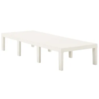 Immagine prodotto di Lettino Prendisole in Plastica Bianco
