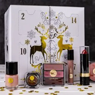 Produktbild von Accentra Adventskalender Würfel Gold Dekorativkosmetik