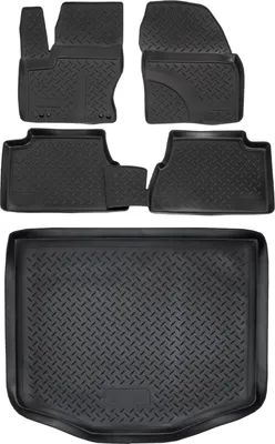 Image de 3D Tapis en caoutchouc pour Ford C-Max 2003-2010 et bac de coffre NORM