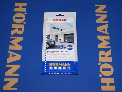 Produktbild von Hörmann Reinigungstuch für Garagentore Türe Zargen, Mikrofasertuch 40x50 cm