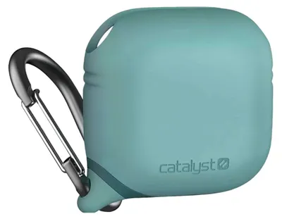 Zdjęcie produktu dla Catalyst, wodoodporne i odporne na uderzenia etui ochronne do AirPods 4 z karabińczykiem, zielone