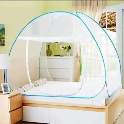 Produktbild von Mobiler Insektenschutz Moskitonetz Mückennetz Fliegengitter Pop Up Camping ,Größe (Breite x Höhe):180 x 200 x 150 cm