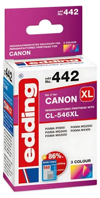 Immagine prodotto di Edding EDD-442 Cartuccia stampante 1 pezzo(i) Ciano compatibile