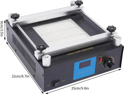 Zdjęcie produktu dla Podgrzewacz na podczerwień, moc 450W, zakres temperatur 50-400℃, czarny, 220V