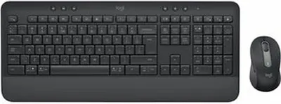 Image de Logitech Signature MK650 Combo for Business - Ensemble clavier et souris - sans fil - Bluetooth LE - QWERTY - espagnol - graphite