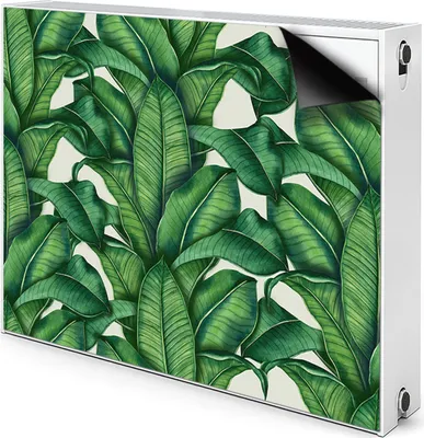 Produktbild von Magnet Verkleidung Abdeckung Heizkörperabdeckung Heizkörperabdeckung 100x60 cm  - Blätter, Botanisch