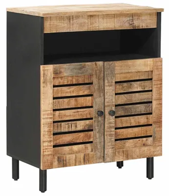 Produktbild von vidaXL Stauraumschränke Natur 60 x 33 x 75 cm Massivholz Mango