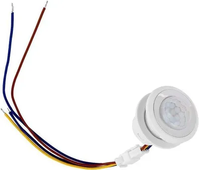 Image de Détecteur de mouvement infrarouge 40 W HW06A HW08F, interrupteur automatique à détecteur de mouvement, 40 mm, alimentation CC