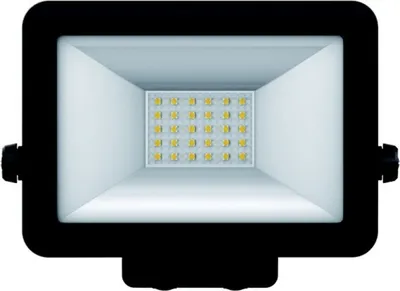 Produktbild von Theben LED-Strahler f.Wandmontage theLeda B20L BK 1020684