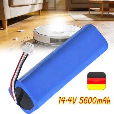 Image de Batterie 14,4 V 5600 mAh Li-ion, compatible avec les modèles Proscenic M7, M8 Pro/Lydsto R1/Lenovo LR1