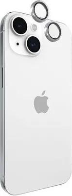 Obrázek produktu pro CASE MATE, fólie na fotoaparát pro Apple iPhone 15/15 Plus, hliníkový kroužek, stříbrná