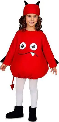 Imagen del producto de Mom Kleiner Teufel Junior, personalizable, color rojo, para niños de 3 a 4 años. Color rojo, para niños de 3 a 4 años