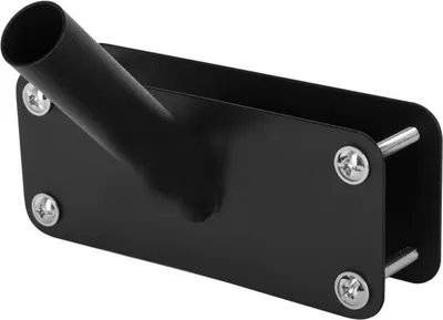 Produktbild von Balkon-Flaggenhalter 170X70, Einarmig, Gerad, Schwarz – Uch Fl 1P17C