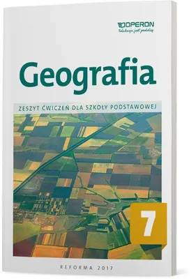 Zdjęcie produktu dla Geografia dla Szkoły Klasa 7 Zeszyt ćwiczeń Operon