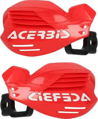 Image de ACERBIS garde-mains ouverts universels rouges X-Force