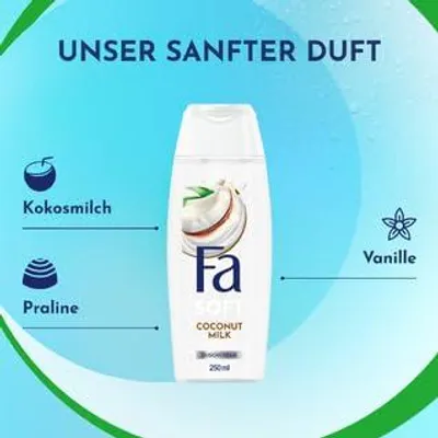 Produktbild von FA Duschgel 250 ml Coconut Milk, 6x 250 ml