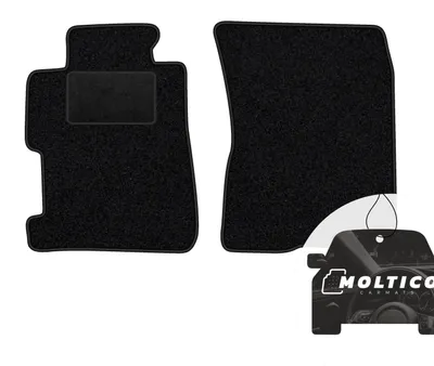 Image de Tapis de sol en velours pour voiture, compatibles avec : Honda Civic VIII, modèle 4 portes, de 2006 à 2012