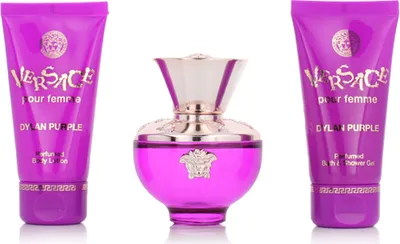 Produktbild von Versace Pour Femme Dylan Purple EDP 50 ml + SG 50 ml + BL 50 ml (woman)