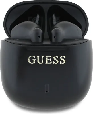 Zdjęcie produktu dla Słuchawki Guess GUTWSJ14ESGKTWS Bluetooth Classic Logo czarny