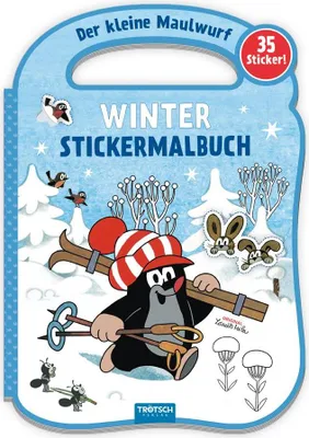 Produktbild von Trötsch Der kleine Maulwurf Winter-Stickermalbuch