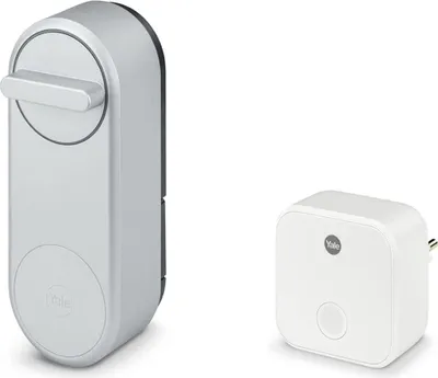 Produktbild von Bosch Smart Home, Yale Linus® Smart Lock, Türschloss inkl. WiFi Bridge, kompatibel mit Amazon Alexa, Apple HomeKit, Google Home