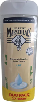 Produktbild von Le Petit Marseillais Duschgel Doppelpack 2x400ml Milch