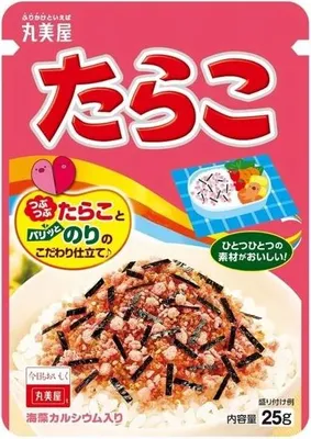 Immagine prodotto di Marumiya | Furikake Tarako - 25 g - Miscela di spezie giapponesi - Ikra in polvere - 25 ml