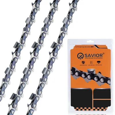 Produktbild von Set aus 3 Ketten für Kettensäge 40 cm 3/8"
