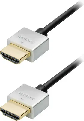Produktbild von Transmedia High Speed HDMI-Kabel mit Ethernet; HDMI-Stecker 19 pol. - HDMI-Stecker 19 pol., 1,5 m 4K UHD, C 212-1,5 M