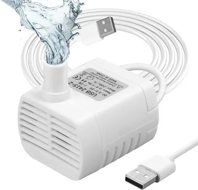 Immagine prodotto di Dompelpomp ultra-silenzioso per acquari e laghetti - Flusso d'acqua regolabile, ideale per idroponica e giardini acquatici