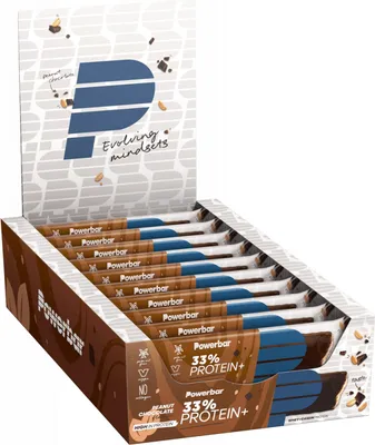 Produktbild von Powerbar Protein Plus Bar 33% (10x90g) Chocolate Peanut - Riegel - Protein-Riegel