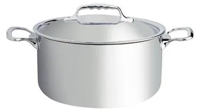 Obrázek produktu pro de Buyer Affinity, Nerezová ocel, Nerezová ocel, Keramický, Plyn, Halogen, Indukční, Nerezová ocel, Nerezová ocel, 27,9 cm