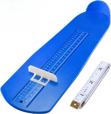 Imagen del producto de Medidor de pie con cinta métrica para adultos y niños