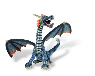 Produktbild von BULLYLAND Drache sitzend, 3 Jahr(e), Blau, Silber, 1 Stück(e)
