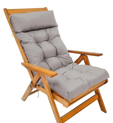 Image de Coussins pliables et confortables pour chaises de jardin d'extérieur