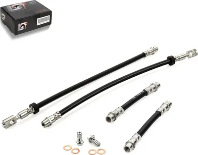 Produktbild von 4x Bremsschlauch Bremsleitung Vorderachse Hinterachse für VW POLO 6N2